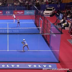 Amarás al pádel tras este punto de época en la final femenina