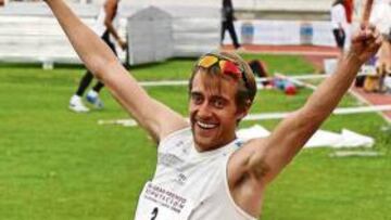 Rodríguez, tras el récord español.