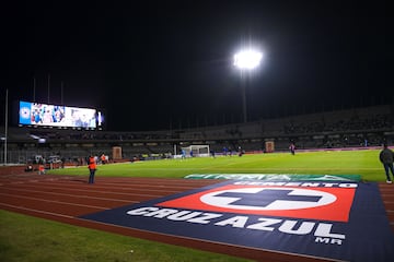  General View Stadium  during the 1st round match between Cruz Azul and Atlas as part of the Liga BBVA MX, Torneo Apertura 2024 at Olimpico Universitario Stadium on January 11, 2024 in Mexico City, Mexico.