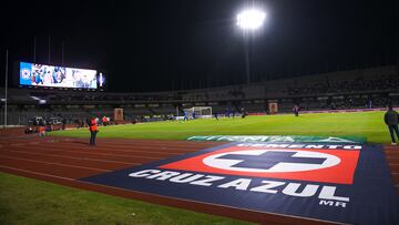 General View Stadium during the 1st round match between Cruz Azul and Atlas as part of the Liga BBVA MX, Torneo Apertura 2024 at Olimpico Universitario Stadium on January 11, 2024 in Mexico City, Mexico.