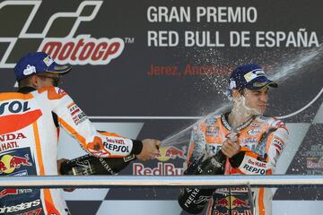 Marc Márquez y Dani Pedrosa.