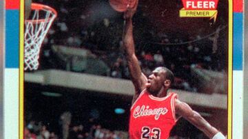 Esperan subastar un cromo de Jordan por más de 80.000 dólares