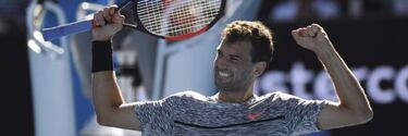 Ni 'Baby Federer', ni el novio de Sharapova: solo Dimitrov