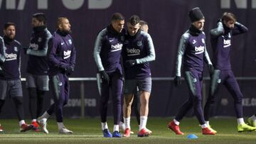 BARCELONA ENTRENAMIENTO MUNIR MURILLO
