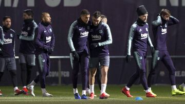 BARCELONA ENTRENAMIENTO MUNIR MURILLO 