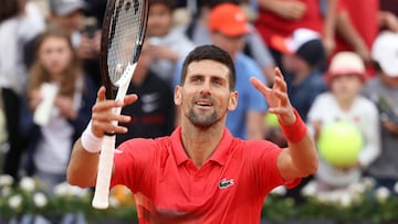 Djokovic vence a Molcan y a su exentrenador para avanzar