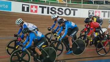 Colombia sigue sumando medallas en las pruebas del ómnium y keirin de los Juegos Bolivarianos de Valledupar 2022.