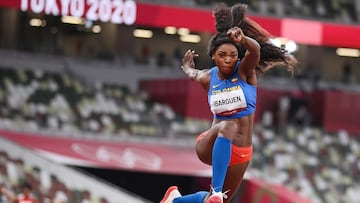 Caterine Ibarg&uuml;en habl&oacute; luego de clasificar a la final del salto triple. La atleta colombiana espera que el domingo pueda mejorar y lograr medalla