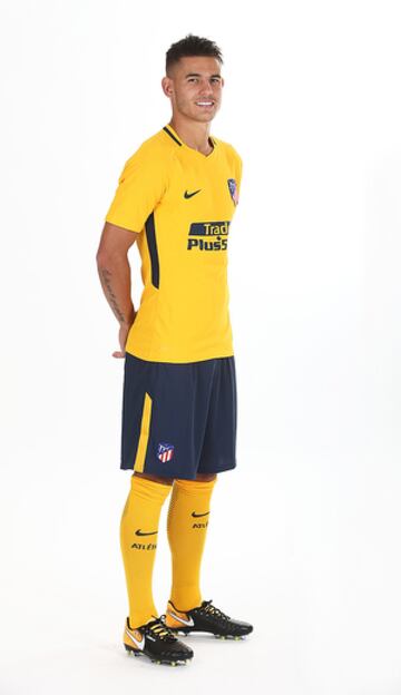 Atlético have also unveiled a yellow and blue change kit for the coming campaign.
