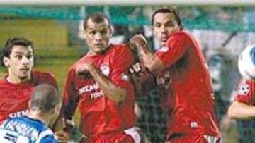 <b>MALOS SÍNTOMAS. </b>El Deportivo no fue capaz de superar a un pobre Olympiacos, que tuvo en Rivaldo a su mejor jugador.