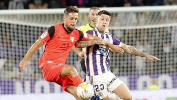 VALLADOLID, 08/10/21. PHOTOGENIC. PARTIDO DE LA LIGA SMARTBANK ENTRE EL REAL VALLADOLID Y EL MALAGA CF. CRISTO