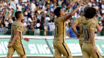 Con un doblete de Jesús Gallardo y una asistencia más para Matías Britos, los universitarios golearon 3-0 a Chiapas en Tuxtla Gutiérrez.