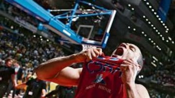 <b>UN PELIGRO. </b>Trajan Langdon, en la Final Four de Madrid.