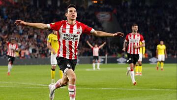 Hirving Lozano sigue encendido en la Eredivisie con el PSV