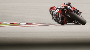 Marc Márquez, durante los test de pretemporada de Sepang 2023.