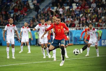 2-2. El VAR concedi¨® el segundo gol a Iago Aspas.