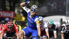 Marcel Kittel gana en Troyes en el Tour de Francia.