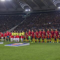 Las mejores imágenes del Roma-Real Madrid