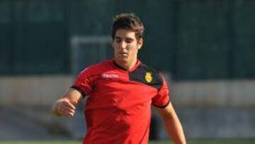 Bigas, en un entrenamiento