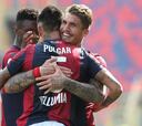 Pulgar abrió la ruta del triunfo de Bologna sobre Cagliari