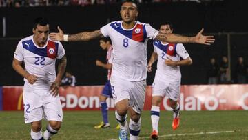 Los 5 mejores goles que Chile le ha convertido a Paraguay