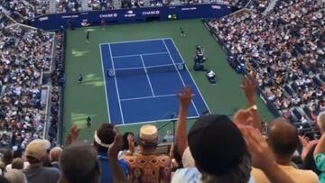 Los dos mundos del US Open