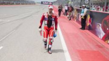 Andrea Dovizioso en el GP de las Américas.