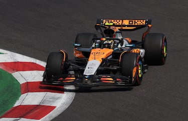 Pato O’Ward la pasó mal en el GP de México