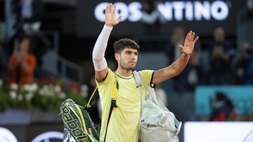Alcaraz y Sabalenka acompañan a Djokovic en el Mutua Madrid Open