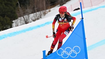 Ana Alonso durante una prueba.
