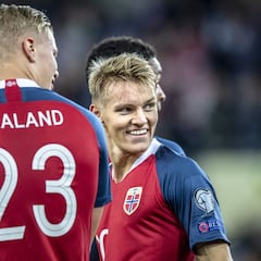 Odegaard, la baza del Real Madrid para fichar a Haaland