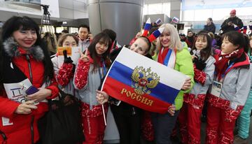 Pese a que es una de las naciones más ganadoras, en este caso es especial porque los deportistas adoptaron el nombre de Atletas Olímpicos de Rusia debido a la suspensión del Comité de aquel país por dopaje.