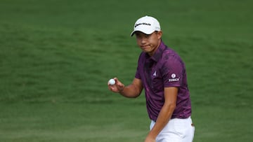 Morikawa llega líder con seis golpes de ventaja a la última ronda