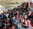 350 aficionados dieron ayer las gracias a la plantilla atlética