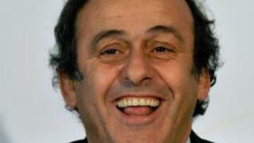 Michel Platini, único candidato a presidente