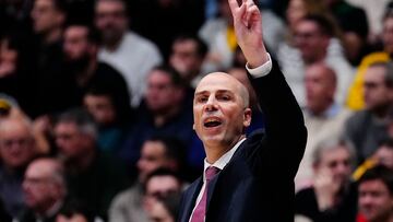 El entrenador del Baskonia, Joan Peñarroya, habló tras la derrota de su eqiupo ante el Joventut en los cuartos de final de la Copa del Rey 2023.