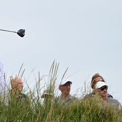 Un monumental atasco casi deja sin jugar a Sergio García