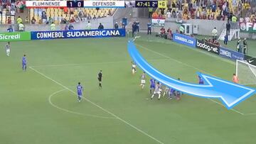 Copa Sudamericana goal of the week - direct from a corner