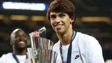 Joao F&eacute;lix, con la Liga de Naciones. 