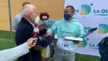 La Oliva rinde homenaje a Jonathan Sesma por su trayectoria deportiva