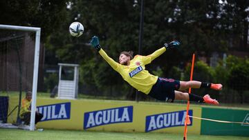 Las dirigidas por Carlos Paniagua iniciaron sus entrenamientos en la Sede Deportiva de la Federación Colombiana de Fútbol en Bogotá.