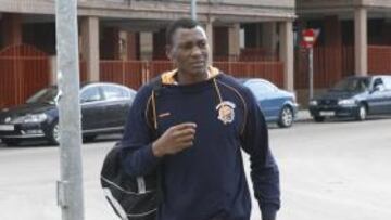 Bismack Biyombo, con el Fuenlabrada.