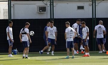 Barcelona 01Junio 2018, España
Previa al Mundial 2018
Entrenamiento de la seleccion Argentina Ciudad Deportiva Joan Gamper, Barcelona.
Foto Ortiz Gustavo