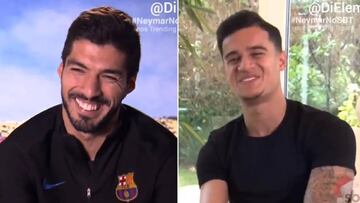 El regalo de Luis Su&aacute;rez a Coutinho en el amigo invisible de Neymar