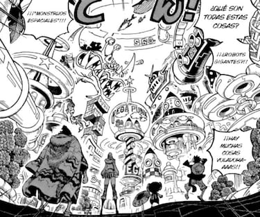 Oda presenta a Vegapunk en One Piece, su propia versión de Pain y Voldemort