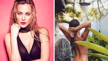 La felicitación de Navidad 2017 de la cantante Edurne y la ducha al aire libre de la modelo y diseñadora de moda israelí Coral Simanovich