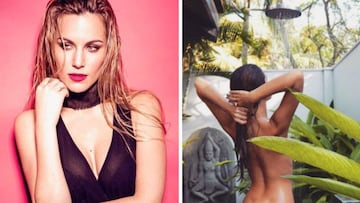 La felicitaci&oacute;n de Navidad 2017 de la cantante Edurne y la ducha al aire libre de la modelo y dise&ntilde;adora de moda israel&iacute; Coral Simanovich