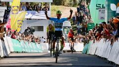 Daniel Felipe Martínez, subcampeón de la Vuelta a Algarve 2024.