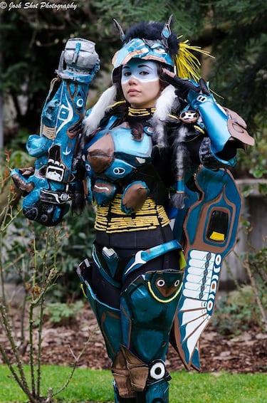 El cosplay de Pharah (Overwatch) que da la vuelta al mundo