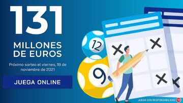 Euromillones: comprobar los resultados del sorteo de hoy, viernes 19 de noviembre